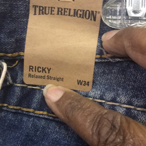 COPY - Ricky Straight leg true religion men NWT Jeans - Picture 12 of 13